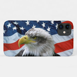 Case-Mate iPhone Case Drapeau américain de Bald Eagle