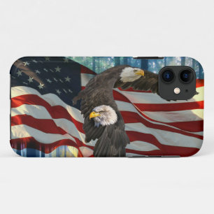 Case-Mate iPhone Case Drapeau américain de l'aigle à tête blanche