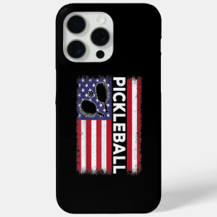 Coque Case-Mate iPhone Drapeau américain de pickleball Amateur de pickleb