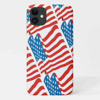 Case-Mate iPhone Case Drapeau américain de style rétro des années 80 USA