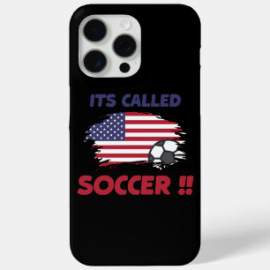 Coque Case-Mate iPhone Drapeau américain drôle ça s'appelle FOOTBALL pas