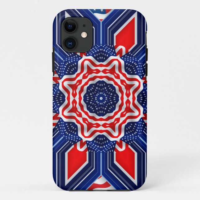 Coques Case-Mate iPhone Drapeau américain et britannique Morph (Dos)