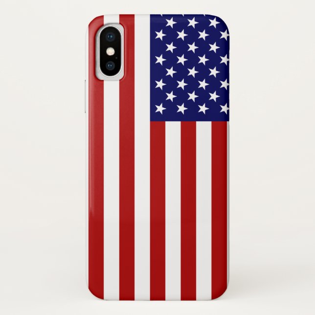 Coques Case-Mate iPhone Drapeau américain Etats-Unis Amérique patriotique (Dos)