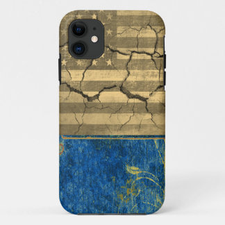 Coque Case-Mate iPhone Drapeau américain fendu