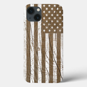 Case-Mate iPhone Case Drapeau américain Grrain Grunge