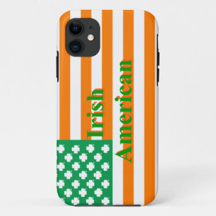 Coques Pour iPhone Drapeau américain irlandais