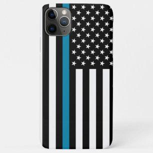 Etui iPhone Case-Mate Drapeau américain mince de Blue Line