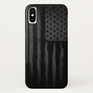 Case-Mate iPhone Case Drapeau américain noir