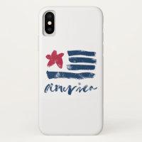Drapeau américain Paintstrokes