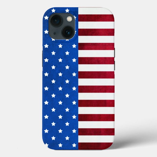 Coques Case-Mate iPhone Drapeau américain par Shirley Taylor (Verso)