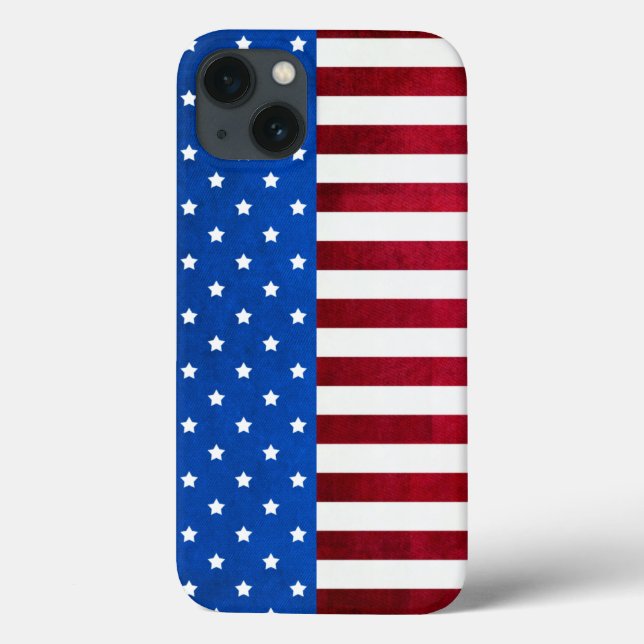 Coques Case-Mate iPhone Drapeau américain par Shirley Taylor (Verso)