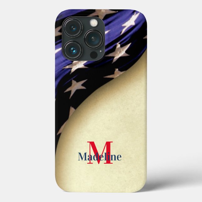 Coques Case-Mate iPhone Drapeau américain patriotique (Verso)