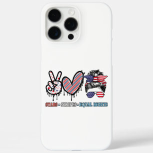 Coque iPhone 16 Pro Max Drapeau américain patriotique drôle