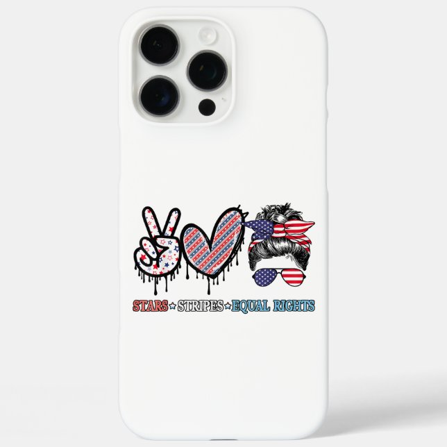 Coques Case-Mate iPhone Drapeau américain patriotique drôle (Verso)