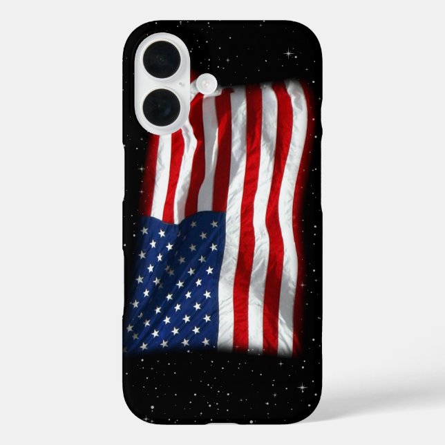 Coques Case-Mate iPhone Drapeau américain patriotique États-Unis (Verso)