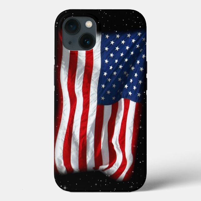 Coques Case-Mate iPhone Drapeau américain patriotique États-Unis (Verso)