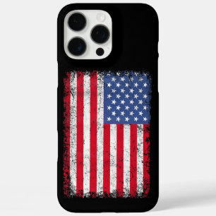 Coque iPhone 16 Pro Max Drapeau américain patriotique USA pour hommes femm