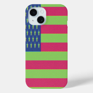 Coque Case-Mate iPhone Drapeau américain rétro