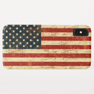 Coque Pour iPhone XS Max Drapeau américain sale