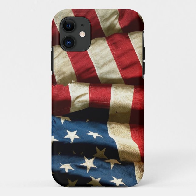Coques Case-Mate iPhone Drapeau américain sur le Coque-Compagnon à peine (Dos)