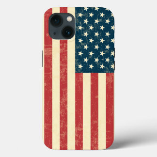 Coque Case-Mate iPhone Drapeau américain vieilli