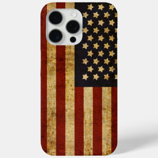 Coque Case-Mate iPhone Drapeau américain vintage Grunge Patriotique