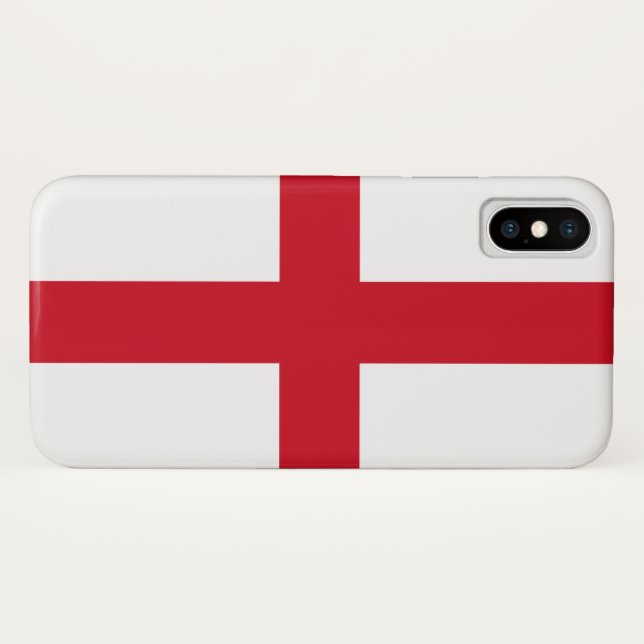 Coques Case-Mate iPhone Drapeau anglais (Angleterre) (Dos (Horizontal))