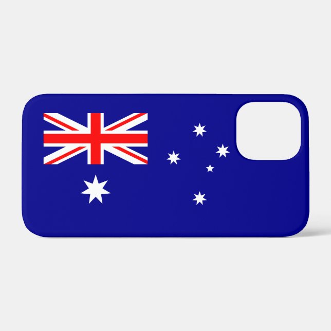 Coques Case-Mate iPhone Drapeau australien patriotique (Verso (horizontal))