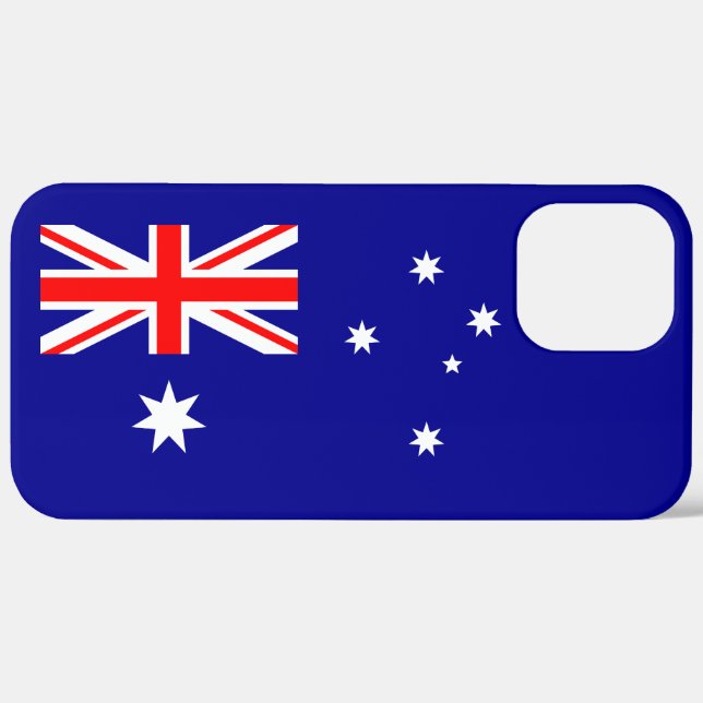 Coques Case-Mate iPhone Drapeau australien patriotique (Retour (horizontal))