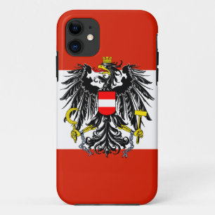 Coque iPhone 11 Drapeau Autriche