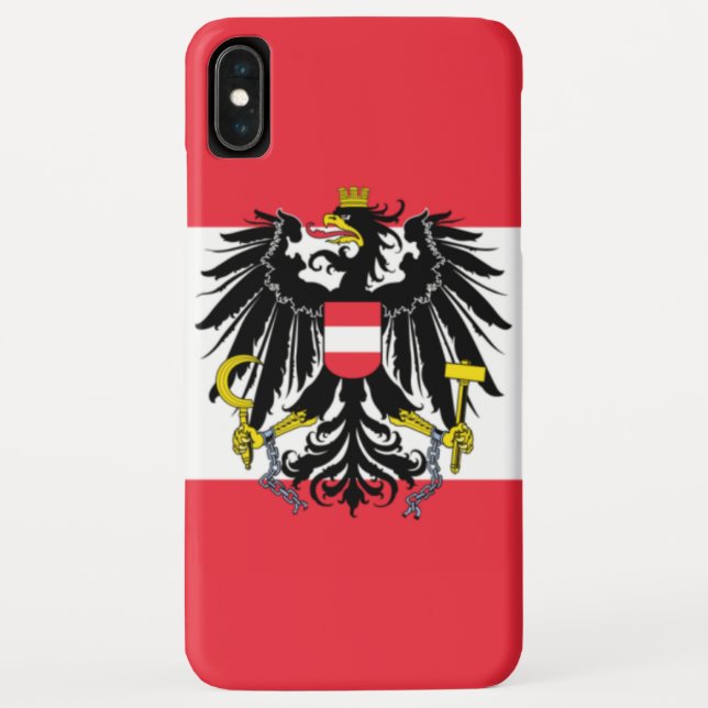 Coques Case-Mate iPhone Drapeau Autriche (Dos)