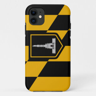 Coque iPhone 11 Drapeau Baltimore