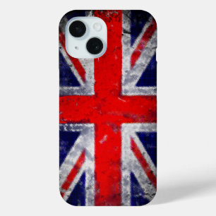 Coque Case-Mate iPhone drapeau bleu et rouge d'Angleterre