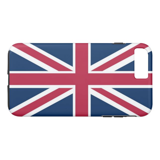 Coques Case-Mate iPhone Drapeau britannique (Dos (Horizontal))