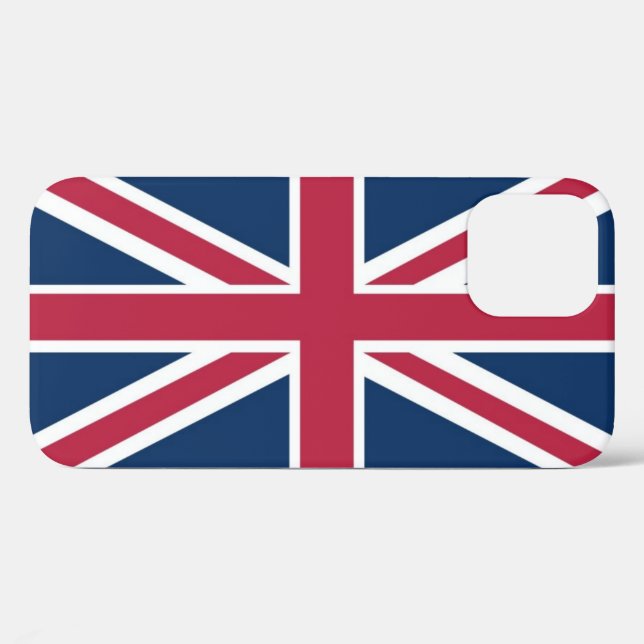 Coques Case-Mate iPhone Drapeau britannique (Verso (horizontal))