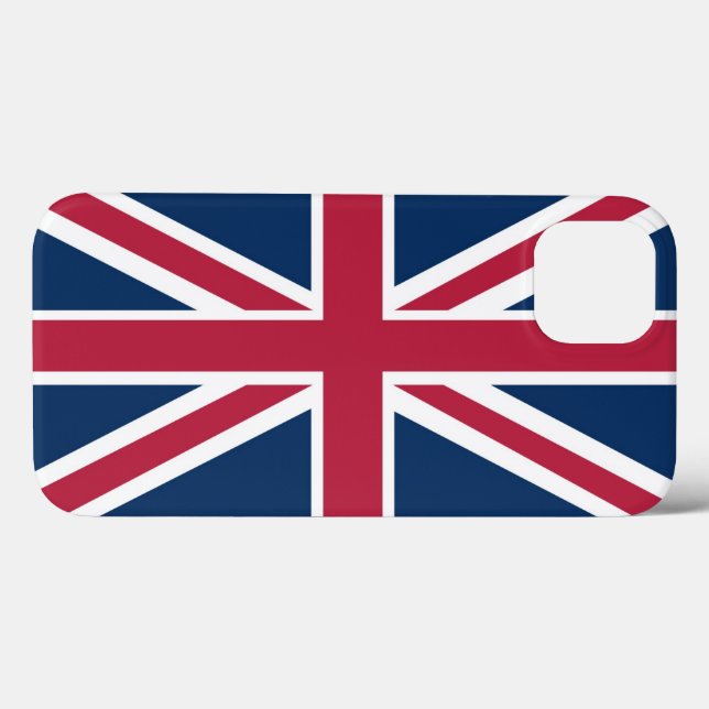 Coques Case-Mate iPhone Drapeau britannique (Verso (horizontal))