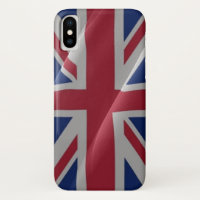 drapeau britannique flottant -