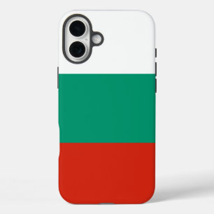 Coque Pour iPhone 16 Plus Drapeau Bulgarie