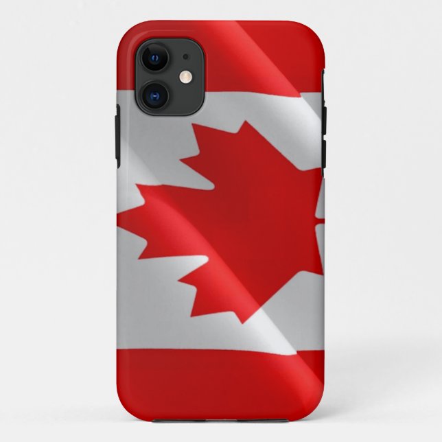 Coques Case-Mate iPhone Drapeau canadien - (Dos)