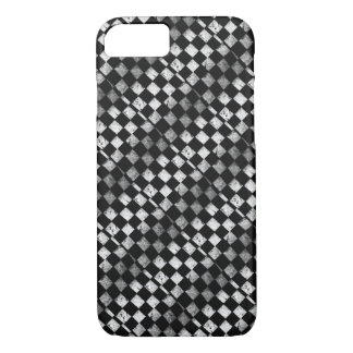 Coque iPhone 7 Drapeau Checkered