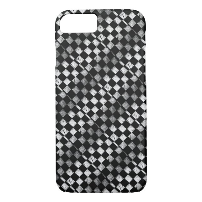 Coques Case-Mate iPhone Drapeau Checkered (Dos)