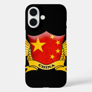 Coque Pour iPhone 16 Drapeau chinois