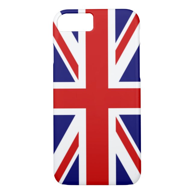 Coques Case-Mate iPhone Drapeau classique de l'Union Jack au Royaume-Uni (Dos)