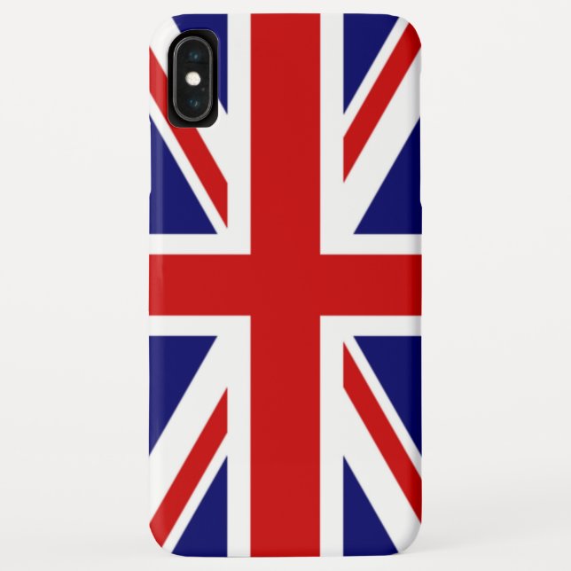 Coques Case-Mate iPhone Drapeau classique du Royaume-Uni (Dos)