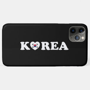 Case-Mate iPhone Case Drapeau coréen Love Heart