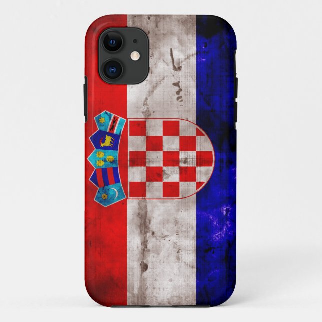 Coques Case-Mate iPhone Drapeau croate (Dos)