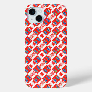 Coque Case-Mate iPhone Drapeau croate motif