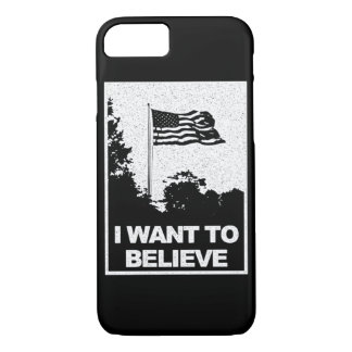 Case-Mate iPhone Case Drapeau Croire Silhouette - Je Veux Croire