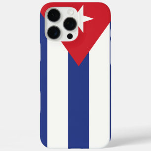 Coque iPhone 16 Pro Max Drapeau CUBA personnalisable