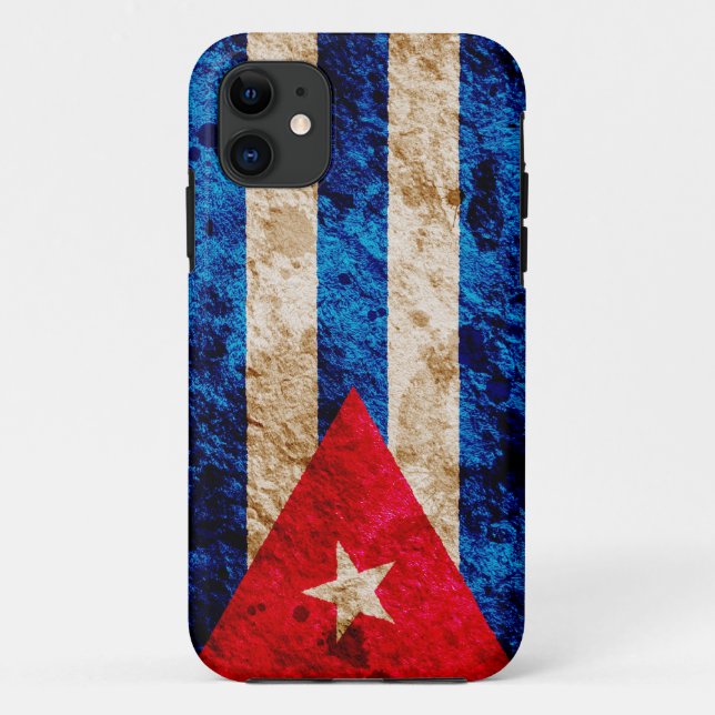 Coques Case-Mate iPhone Drapeau cubain robuste (Dos)